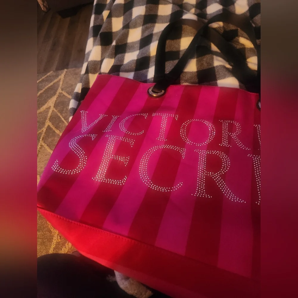 Victoria's Secret Bold Pink Tote